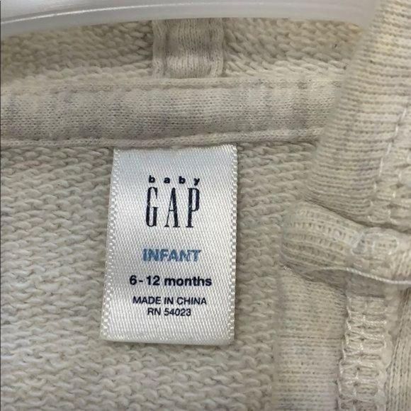 Baby Gap Outdoor Edition Zippered Hooded 6-12 Months Jacket - Picture 2 of 10
